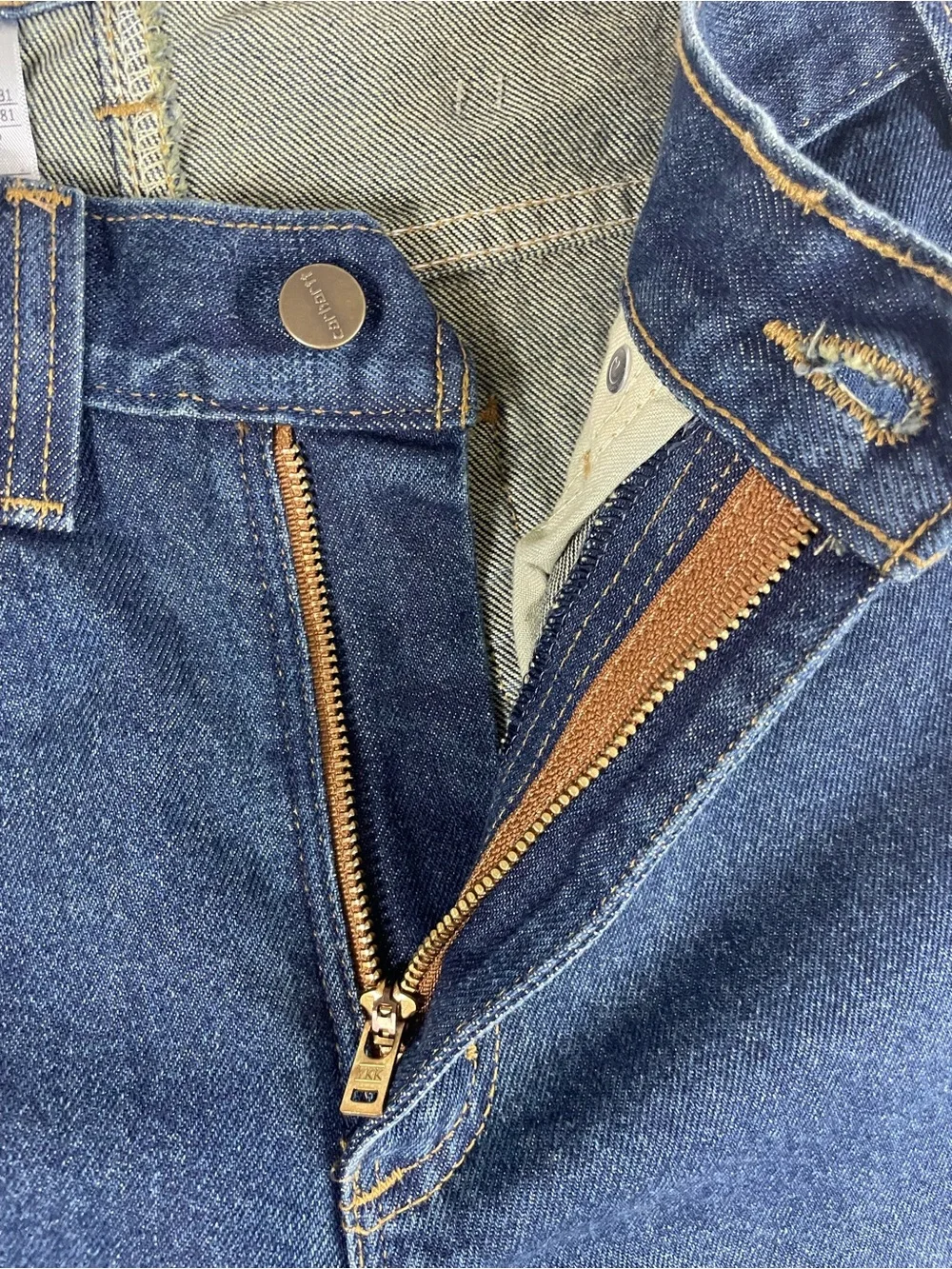 Carhartt Men's Relaxed Straight-Leg Jeans in Deep Blue Denim